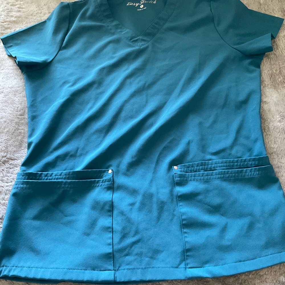 2PC Easy Street Women's Teal Top and Bottom